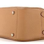 Taurillon Clemence Mini Lindy 20 Biscuit