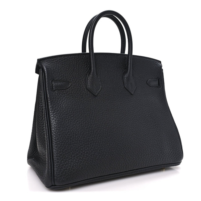 Togo Birkin 25 Black Black Main Image