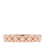 18K Beige Gold Mini Coco Crush Ring 50 5.25