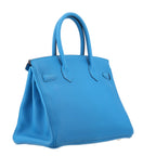Togo Birkin 30 Bleu Zanzibar