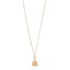 Metal CC Rue Cambon Necklace Gold