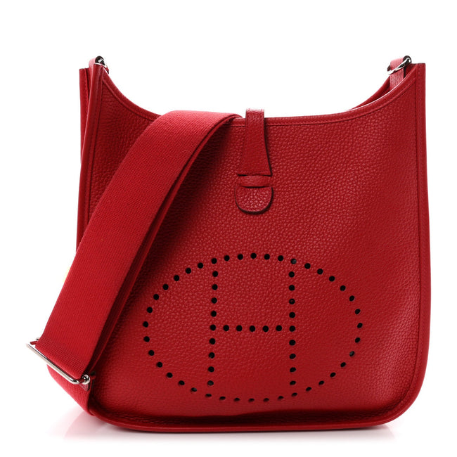 Taurillon Clemence Evelyne III PM Rouge Casaque Hover Image