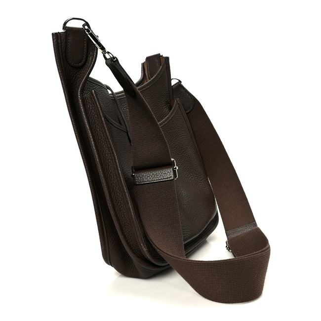Taurillon Clemence Evelyne IlI PM Chocolate Main Image