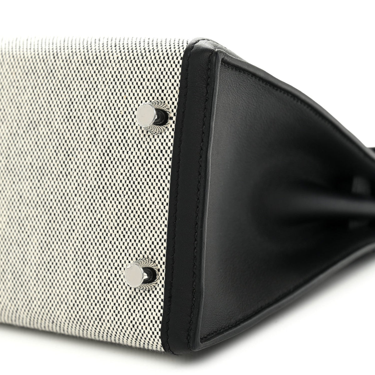 Toile H Swift Kelly Sellier 25 Ecru Black