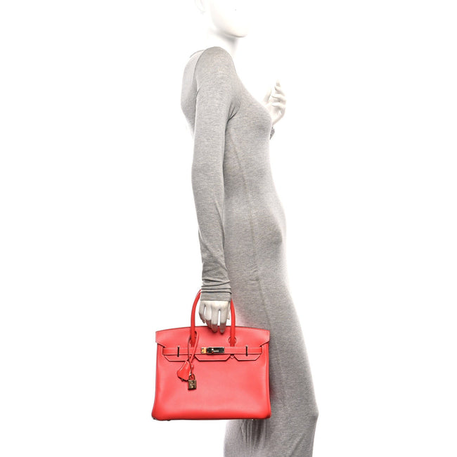 Epsom Candy Birkin 30 Rose Jaipur Gold Main Image