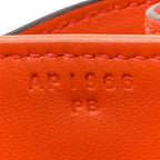 Matte Alligator Constance 18 Rouge Indien