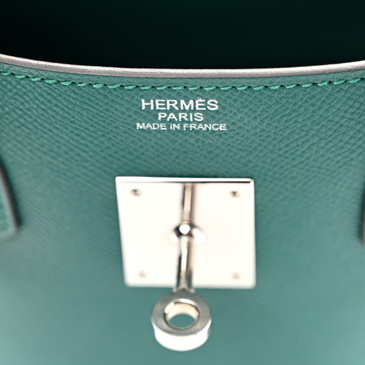 Epsom Birkin 30 Malachite