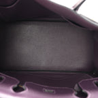 Taurillon Clemence Birkin 30 Raisin