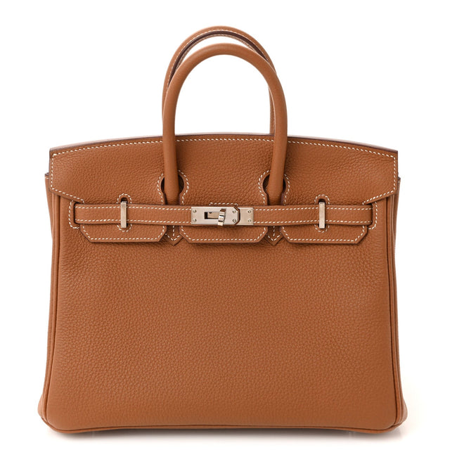 Togo Birkin 25 Gold Hover Image