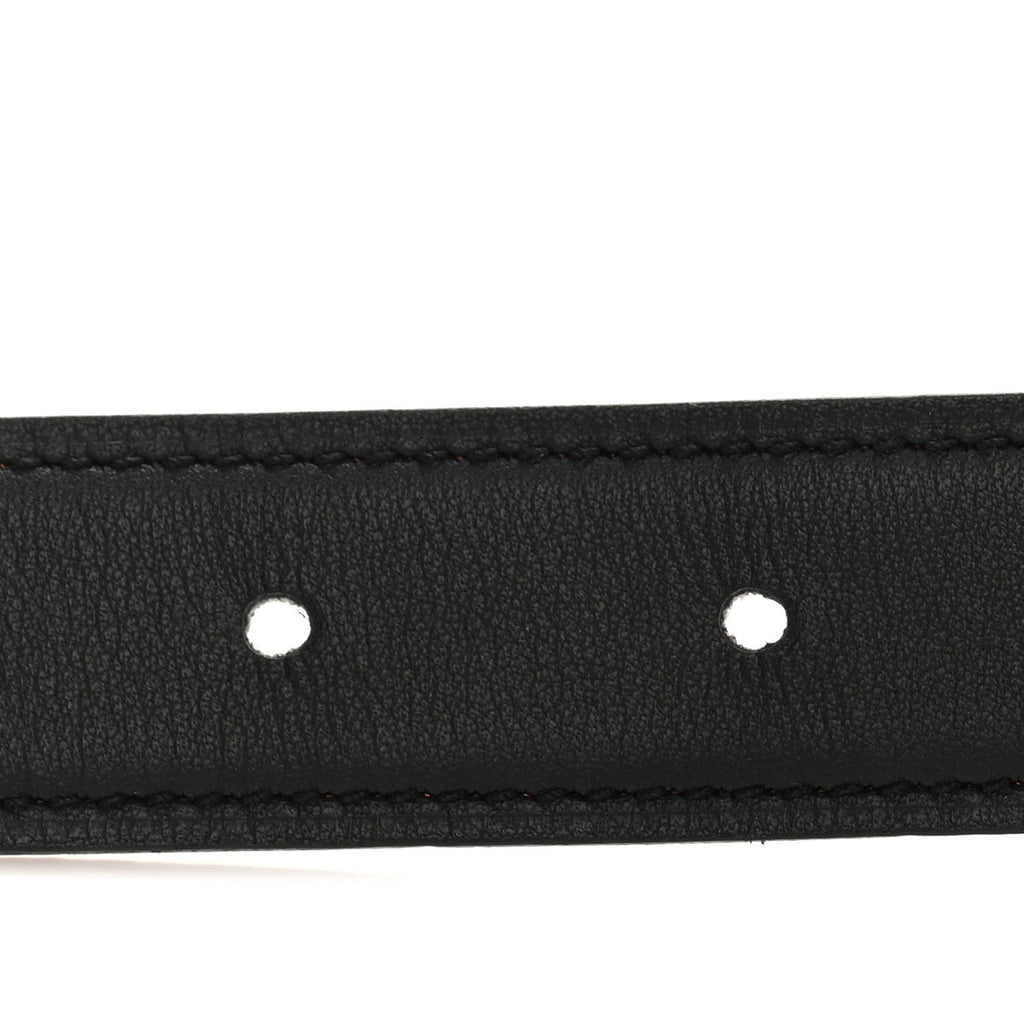 Swift Epsom 24mm Constance H Belt 85 34 Black Orange