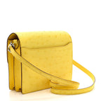 Ostrich Mini Sac Roulis Jaune Citron