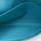 Swift Lizard Jige Elan Touch Duo Clutch Bleu Paon Mykonos
