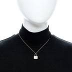 18K Rose Gold Diamond Constance Amulettes Pendant Necklace