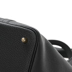 Taurillon Clemence Picotin Lock 22 MM Black