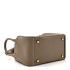 Taurillon Clemence Mini Lindy 20 Etoupe