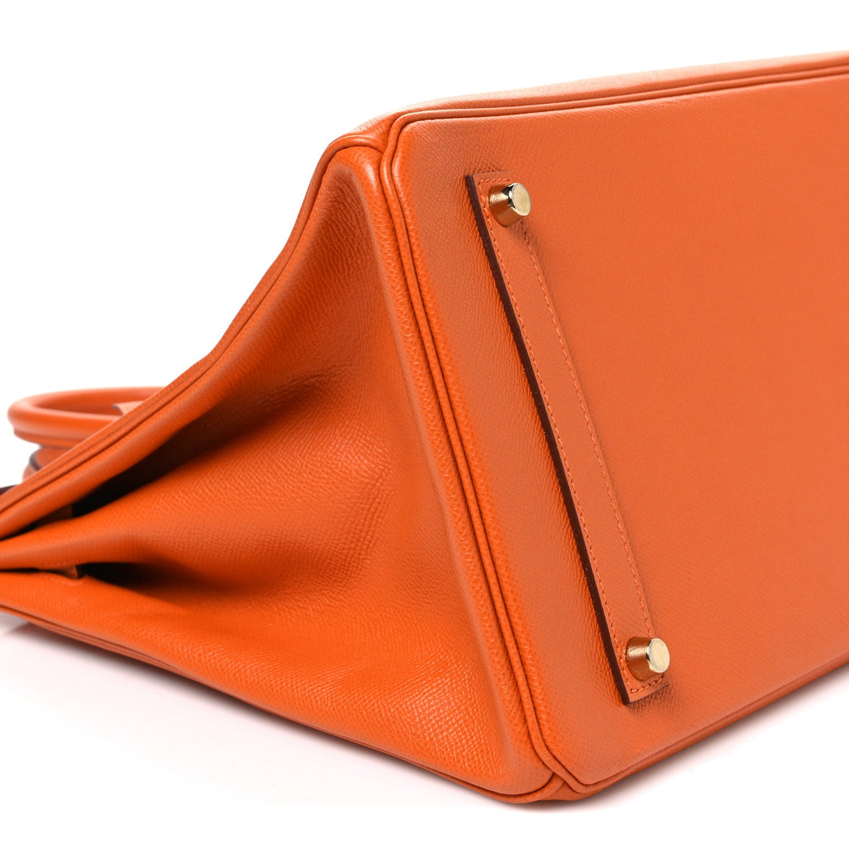 Epsom Birkin 35 Orange