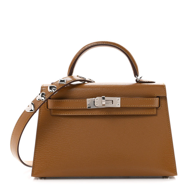 Chevre Chamkila Clou de Coeur Mini Kelly Sellier 20 Bronze Dore Hover Image