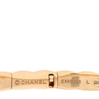 18K Yellow Gold Mini Coco Crush Bangle Bracelet L