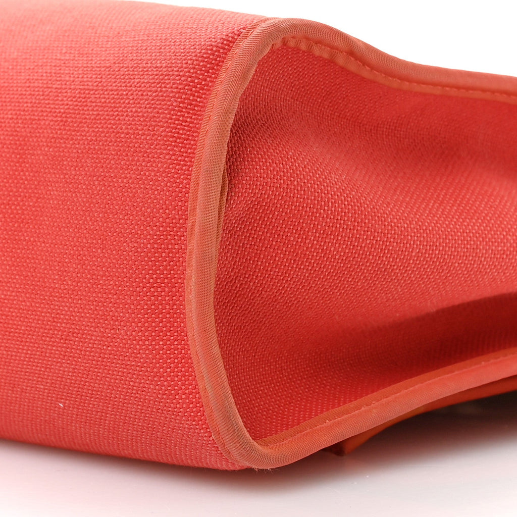 Vache Hunter Toile Herbag Zip 31 PM Rouge Tomate Natural