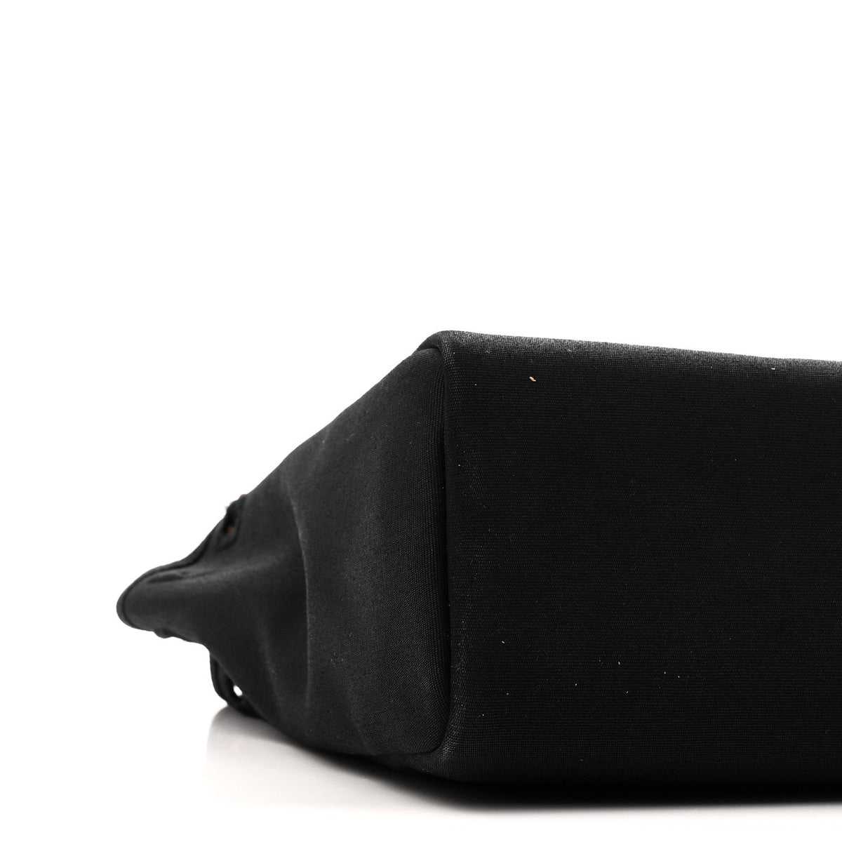 Toile Vache Calfskin Herbag 30 PM Black Natural