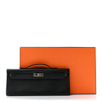 Swift Kelly Cut Clutch Pochette Black