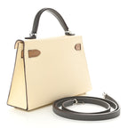 Epsom Tri-Color Mini Kelly Sellier 20 Craie Biscuit Gris Meyer