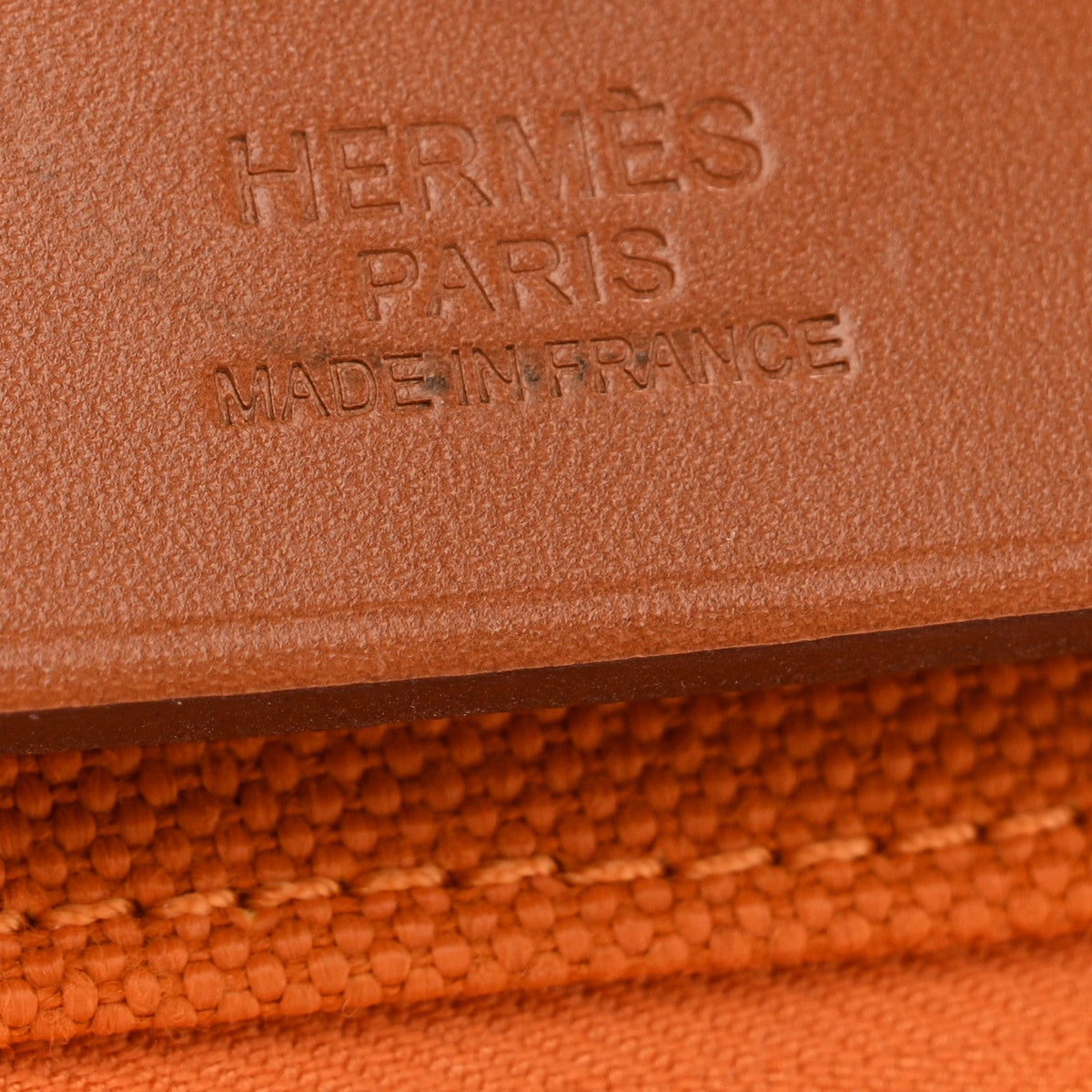 Vache Hunter Toile Herbag Zip 31 PM Orange Fauve