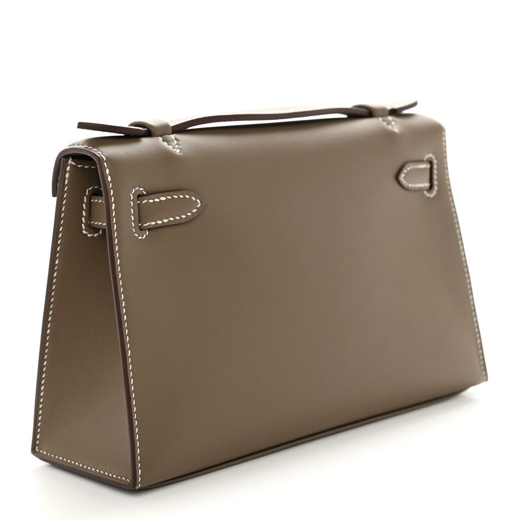 Swift Kelly Pochette Clutch Etoupe