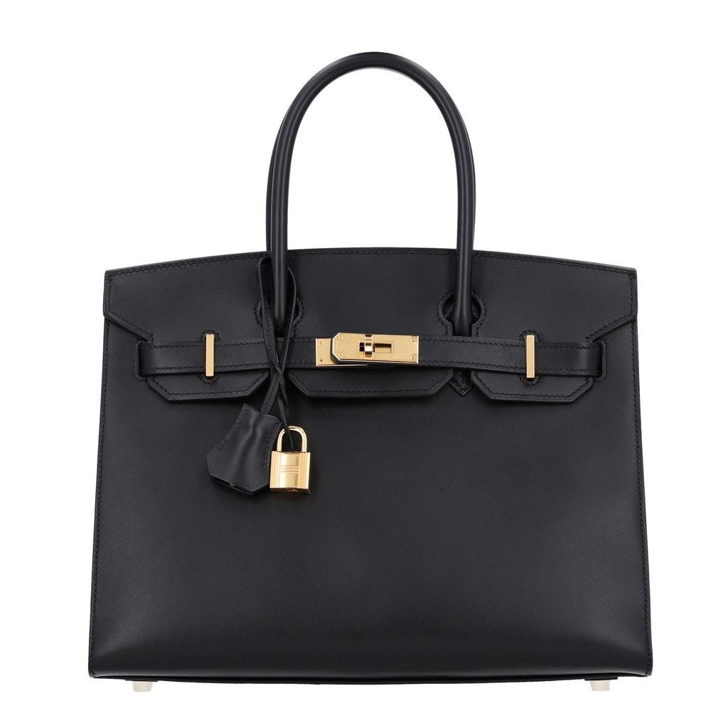 Veau Monsieur Birkin Sellier 30 Black
