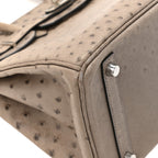Ostrich Birkin 30 Mousse