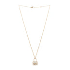 18K Rose Gold Diamond Constance Amulettes Pendant Necklace