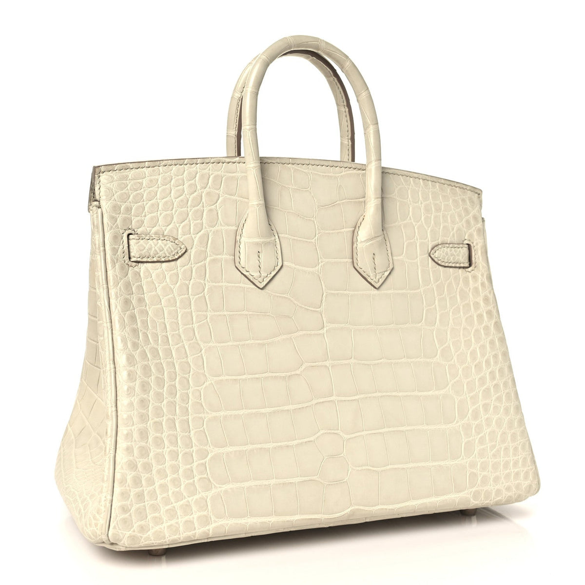 Matte Alligator Birkin 25 Beton