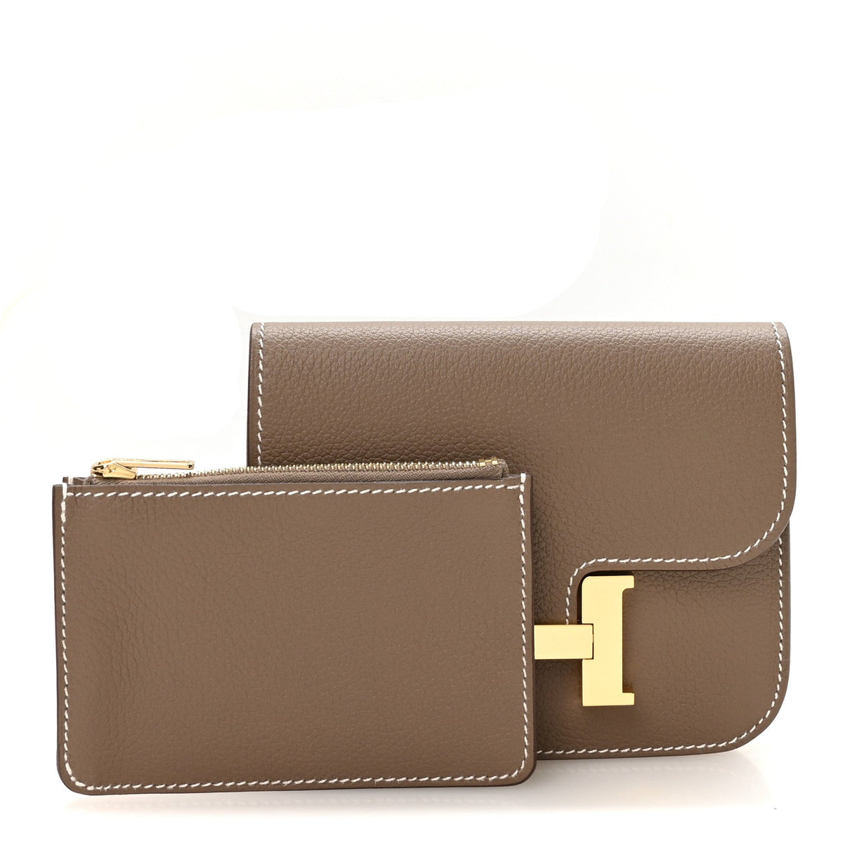 Evercolor Constance Slim Wallet Etoupe