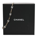 Crystal Chain CC Link Choker Gold Silver