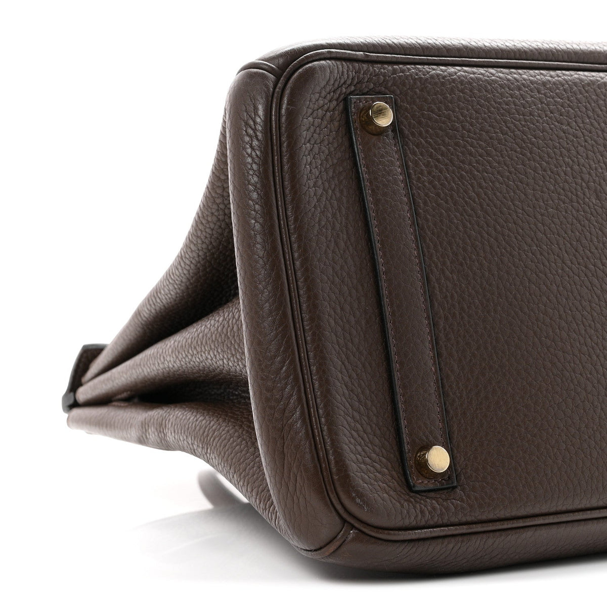 Taurillon Clemence Birkin 35 Cafe