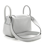 Taurillon Clemence Mini Lindy 20 Bleu Pale
