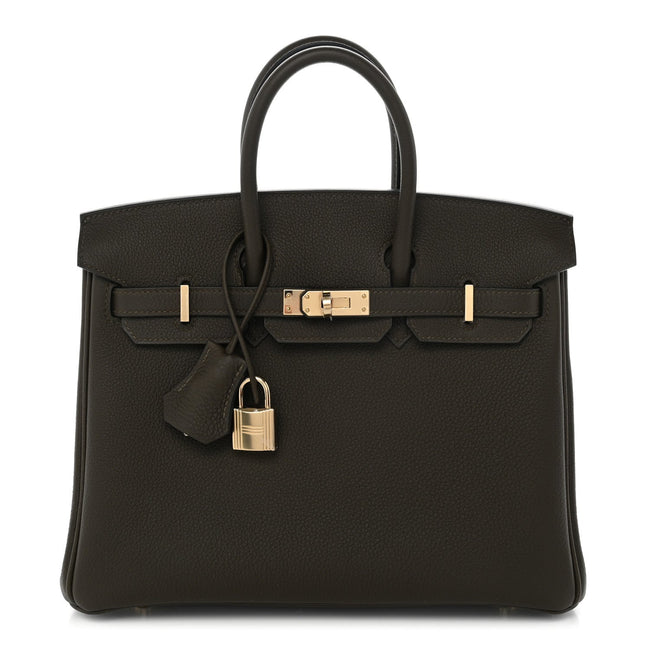Togo Birkin 25 Vert Loden Hover Image