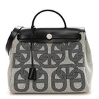 Vache Hunter Toile Chaine D'Ancre Herbag Zip Retourne 31   PM Ecru Black