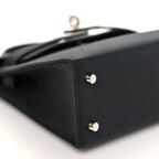 Epsom Mini Kelly Sellier 20 Black