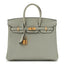 Togo Birkin 25 Gris Neve