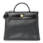 Toile H Berline Vache Hunter Herbag Zip PM 31 Ardoise Black Ecru