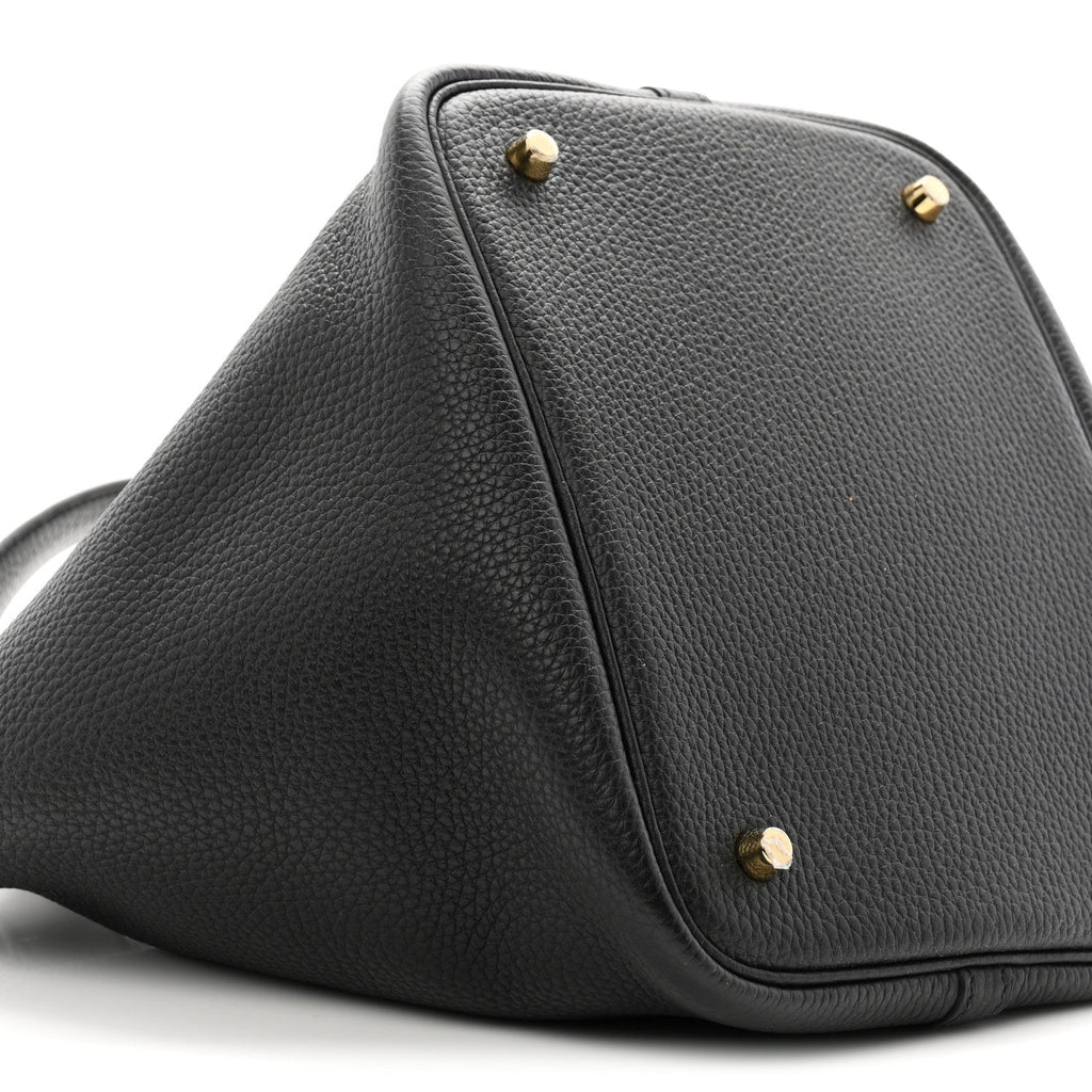 Taurillon Clemence Picotin Lock 22 MM Black