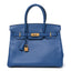 Epsom Birkin 30 Bleu Agate