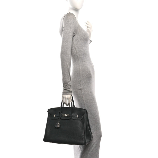 Togo Birkin 35 Black Main Image