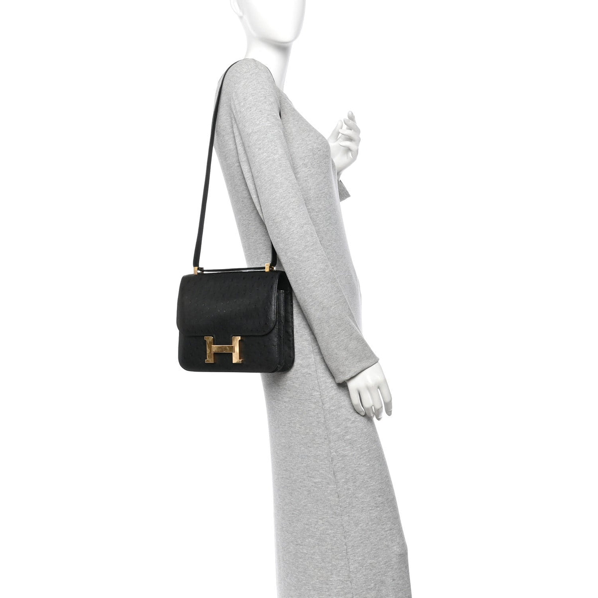 Ostrich Constance 24 Black