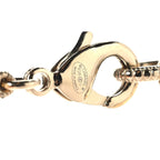 Pearl CC 100th Anniversary Necklace Light Gold