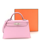 Epsom Mini Kelly Sellier 20 Mauve Sylvestre