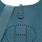 Taurillon Clemence Evelyne III GM Blue Jean