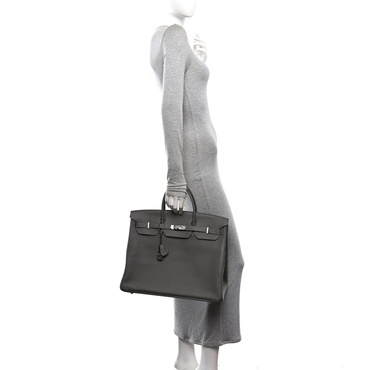 Togo Birkin 40 Gris Meyer