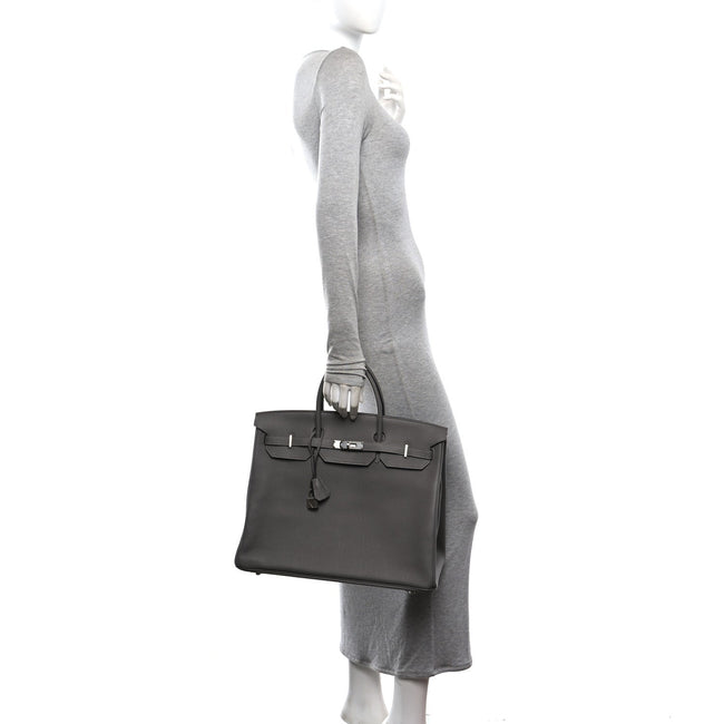 Togo Birkin 40 Gris Meyer Main Image